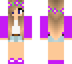 purple girl