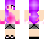 purple haired flower