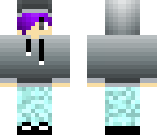 purple haired guy