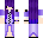 purple princess chibi