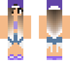 purple skater gurl