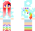 rainbow girl