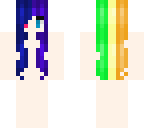 rainbow hair base