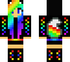 rainbow wolf