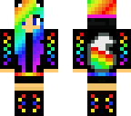 rainbow wolf