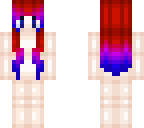 red blue ombre