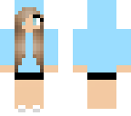 skin with hoodie