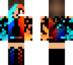 sworded fire and ice girl