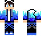 water boy with brown hair