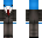 whale in a suit