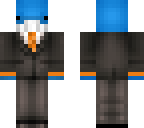whale in a suit