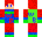 a superhero skin for my friend