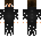 black and white