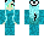 blue  dress