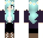 blue emo girl 1
