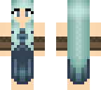 blue forest girl