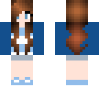 blue girl