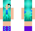 blue girl