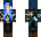 blue haired assassin