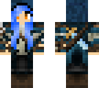 blue haired assassin