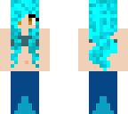 blue mermaid