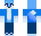 blue wolf girl