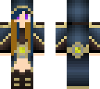 brunette sorcerer with high lights