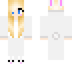 bunny onesie blonde
