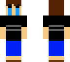 crying child minecraft skin fnaf