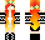 cute fire girl