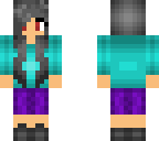cyan girl