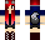 dark with her new color hair