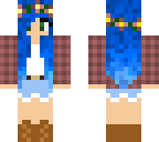 edited ombre plaid minecraft  roleplay girl