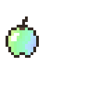 fading green to blue apple