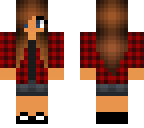 fannel red girl nice cool