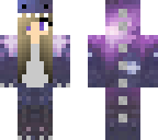 galaxy dino girl