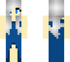 girl in blue