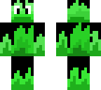 green flame