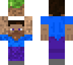 mini steve with grasblock
