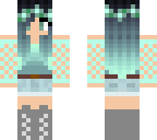 mint ombre chic
