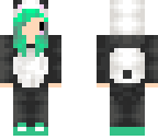 minty panda girl edited