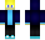 my skin with black hoodie outline