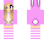 pink bunny girl