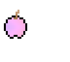 pink pastel apple