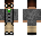 poly with sweater