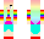 rainbow girl