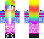 rainbow girl