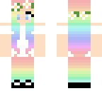 rainbow girl
