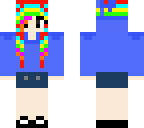rainbow girl