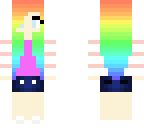 rainbow hair